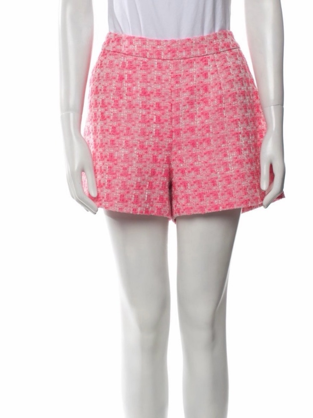 L'AGENCE Matching Set- Pink Tweed Blazer (NWT- Size 2) + Shorts (NWOT- Size 2) - Picture 5 of 16